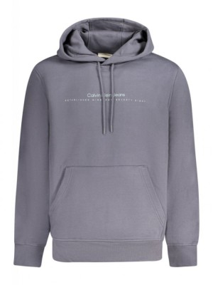 Hanorac barbati, cu imprimeu cu logo, Regular fit, bleumarin, S foto