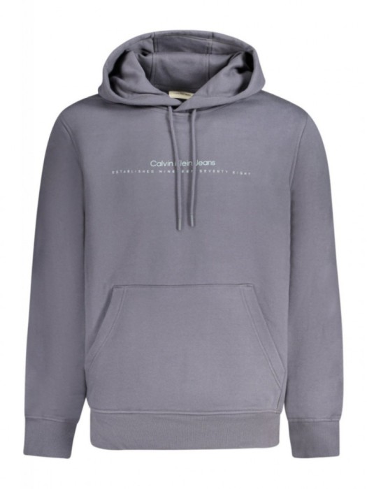 Hanorac barbati, cu imprimeu cu logo, Regular fit, bleumarin, S