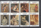 Fujeira 1968 Paintings Mi.276-283A MNH DE.208