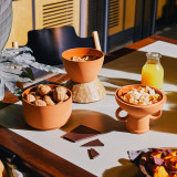 Cumpara ieftin Set 3 boluri gustari - Amfor&eacute;a Terracotta Snack Pots | DOIY