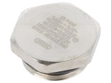 Capac de protecție IP68 alamă nichelată M16 1,5