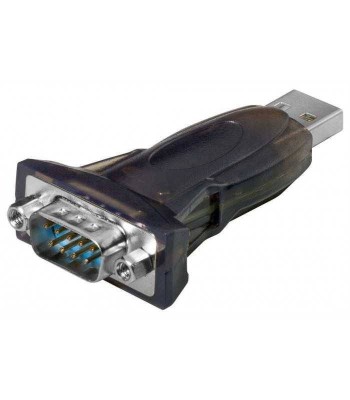 Adaptor D-SUB RS232 9 pini - USB 2.0 Goobay foto
