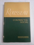 CONTRACTUL SOCIAL - ROUSSEAU - Editura Stiintifica 1957