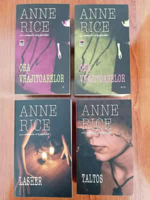Anne Rice, Cronicile vrăjitoarelor (4 volume) foto