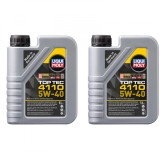 Cumpara ieftin Pachet 2 litri Ulei Motor Sintetic Liqui Moly Top Tec 4110 5W40