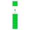 Evidențiator Fancy, Formă Cărămidă, Dimensiuni 9.5x2x2cm, Culoare Verde
