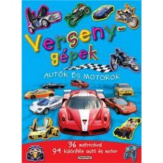 Versenyg&eacute;pek - Mozgalmas matric&aacute;sf&uuml;zet - 36 matric&aacute;val - 94 k&uuml;l&ouml;nb&ouml;ző aut&oacute; &eacute;s motor