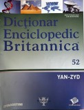 Dictionar Enciclopedic Britannica nr. 52 romana brosata buna 59 pagini 21x28 cm
