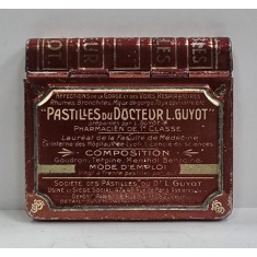 Cutie din metal pentru pastile, 'Docteur L. Guyot&amp;quot,