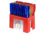 Set 60 Șurubelnițe Plate DONAU ELEKTRONIK MIN-S - Kit Profesional