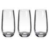 Pahare din Sticlă Transparentă, 490 ml, Set 3 buc, CMCLASS