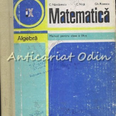 Matematica. Algebra. Manual Pentru Clasa a IX-a - C. Nastasescu, C. Nita