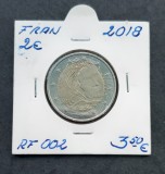 Moneda 2 Euro Simone Veil 2018 Franta, Editie Comemorativa, Colectie Numismatica