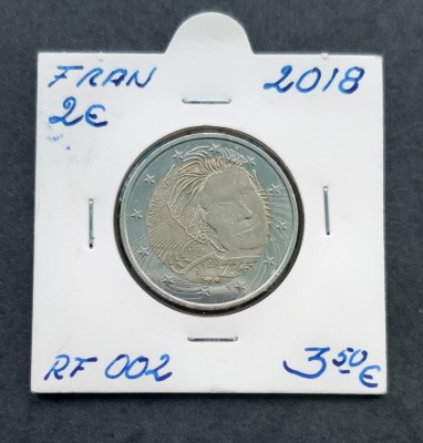 2 Euro &amp;quot;Simone Veil&amp;quot; 2018, Franta - A 3229 foto