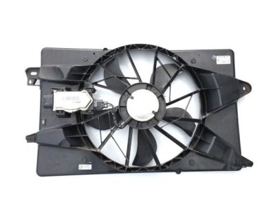 GMV radiator electroventilator Jeep Cherokee (KL), 2013-, 2.4, benzina, Dodge DART, 2012-2016, motor 1.4 T, 2.0, 2.4, benzina, 360 mm; 4 pini foto