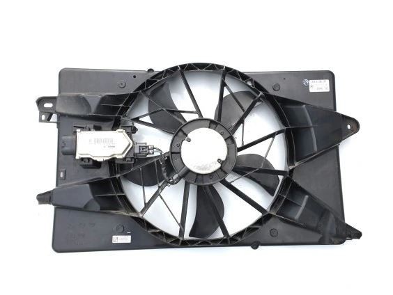 GMV radiator electroventilator Jeep Cherokee (KL), 2013-, 2.4, benzina, Dodge DART, 2012-2016, motor 1.4 T, 2.0, 2.4, benzina, 360 mm; 4 pini