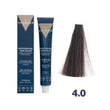 Saten natural mediu - 4.0 Vopsea de par cu plex si arginina Valquer 60g