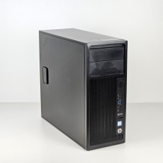 Unitate PC Refurbished, HP Z240 TOWER WORKSTATION, Procesor XEON E3 1245 V6, Memorie RAM 16 GB, SSD 512 GB NVME, Windows 10 Pro, Placa video Nvidia Qu foto