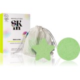 Revolution Skincare Rinse &amp; Rise burete pentru curatare faciale 10 buc