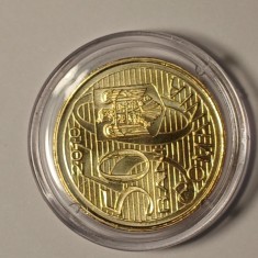 Moneda 50 bani 2018 UNC. Aurel Vlaicu