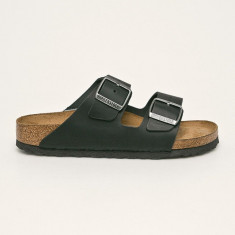 Birkenstock șlapi de piele Arizona 752483-BLACK