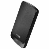 HDD extern 2TB, HV320, 2.5, USB 3.1, Senzor protectie socuri, Criptare Date, Ultraslim, Negru, A-data