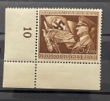 Gro&szlig;deutsches Reich-1944-Hitler-Preluarea Puterii (Michel 885) MNH de Colț cu Cifră 10 -Bn1