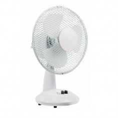 Ventilator de masa Valueline, 21 W, 2 viteze, Alb foto