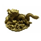 Dragon cu zodiacul chinezesc din rasina 7x12cm, model FS502