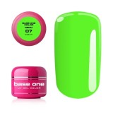 Gel UV Silcare Base One Neon - Green 07, 5g