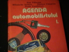 AGENDA AURTOMOBILISTULUI-VOL-1-D. VIZITEANU-M. STOLERU-N. CIMPEAN-FL. ZAMFIRESCU foto