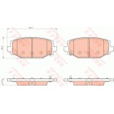 Placute frana TRW GDB1936, Spate