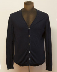 Jerseu/ cardigan Hugo Boss bleumarin foto