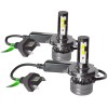 Set 2 becuri auto LED V68 H4, 180W/set, 16000lm, 12V, canbus
