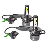 Set 2 becuri auto LED V68 H4, 180W/set, 16000lm, 12V, canbus
