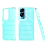Husa Honor 90 Lite Techsuit Wave Shield, turcoaz