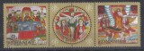 ROMANIA 2005 LP 1679 SFINTELE PASTI SERIE MNH