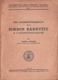 1150SPN Din corespondența lui Simeon Bărnuțiu și a contemporanilor săi de Enea Hodoș, 1944, Sibiu