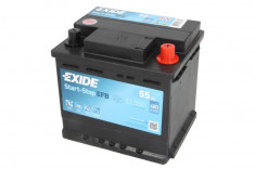 Baterie EXIDE 12V 55Ah 480A STARTSTOP EFB (R+ Borna standard) 207x175x190 B13 - flansa montare 10.5 mm (Pornire) foto