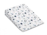 Husa pentru perna Sensillo 30x38 cm Cosmos Alba