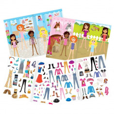 Girl club - Carte abtibilduri Fashion PlayLearn Toys foto