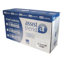 Pachet 600 de Servetele Hartie, Assist Trend Szalveta, 1 Strat, Albe, Servetele Uscate, Servetele Nazale Simple, Servetele de Hartie, Servetele Uscate foto