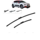 Cumpara ieftin Set 2 Stergatoare CITROEN C3 III Van (SX, SY) 2016-2019, pentru parbriz, Bosch Aerotwin Multi