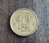 C50 - Moneda foarte veche - 10 coroane - Kronor - Suedia - 2005, Europa