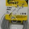 Fir motocoasa, trimmer, insertie metalica, profil rotund, 2.4mmx10m, Micul Fermier, GF-1539