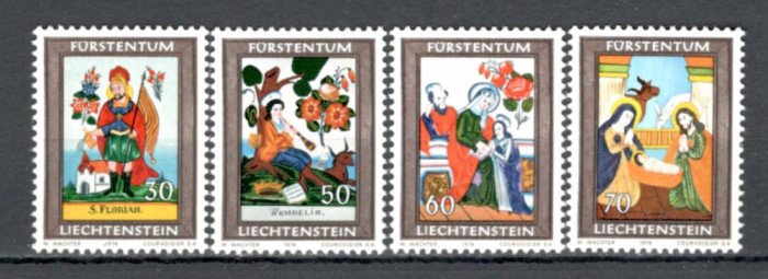 Liechtenstein.1974 Nasterea Domnului-Vitralii SL.84