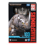 Transformers: Rise of the Beasts Studio Series Voyager Class Figurina articulata 103 Rhinox 16 cm, Hasbro