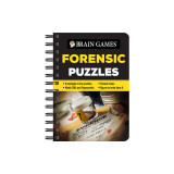 Brain Games Mini - Forensic Puzzles: Investigate Crime Puzzles - Match DNA and Fingerprints - Decode Clues - Figure Out Who Done It