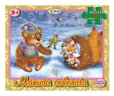 Puzzle 30 de piese - Manusa colorata | Dorinta