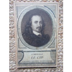 CORNEILLE - LE CID -CLASSIQUES ILLUSTRES VAUBOURDOLLE -LIBRAIRIE HACHETTE - PARIS 1935